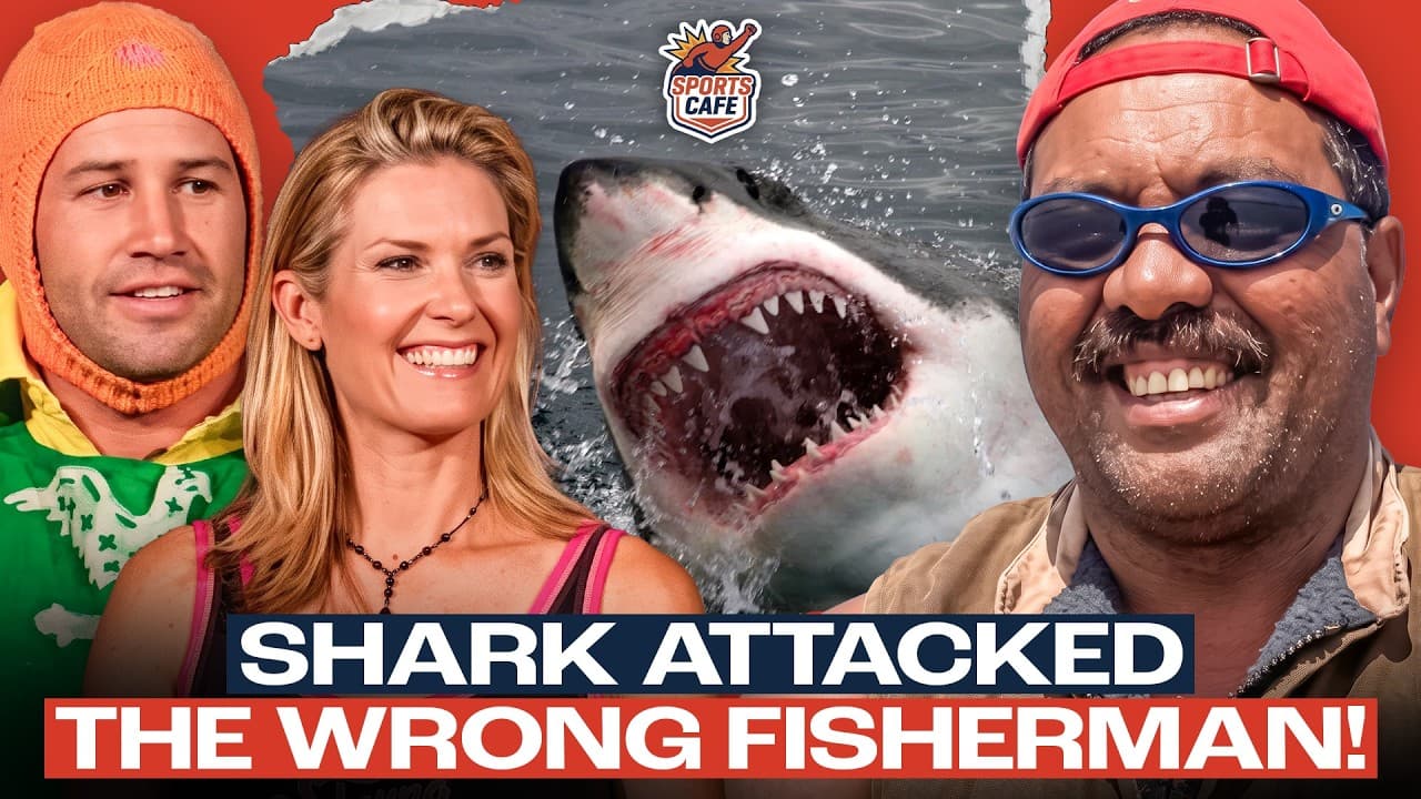He Fought Off a Shark With His Fishing Rod