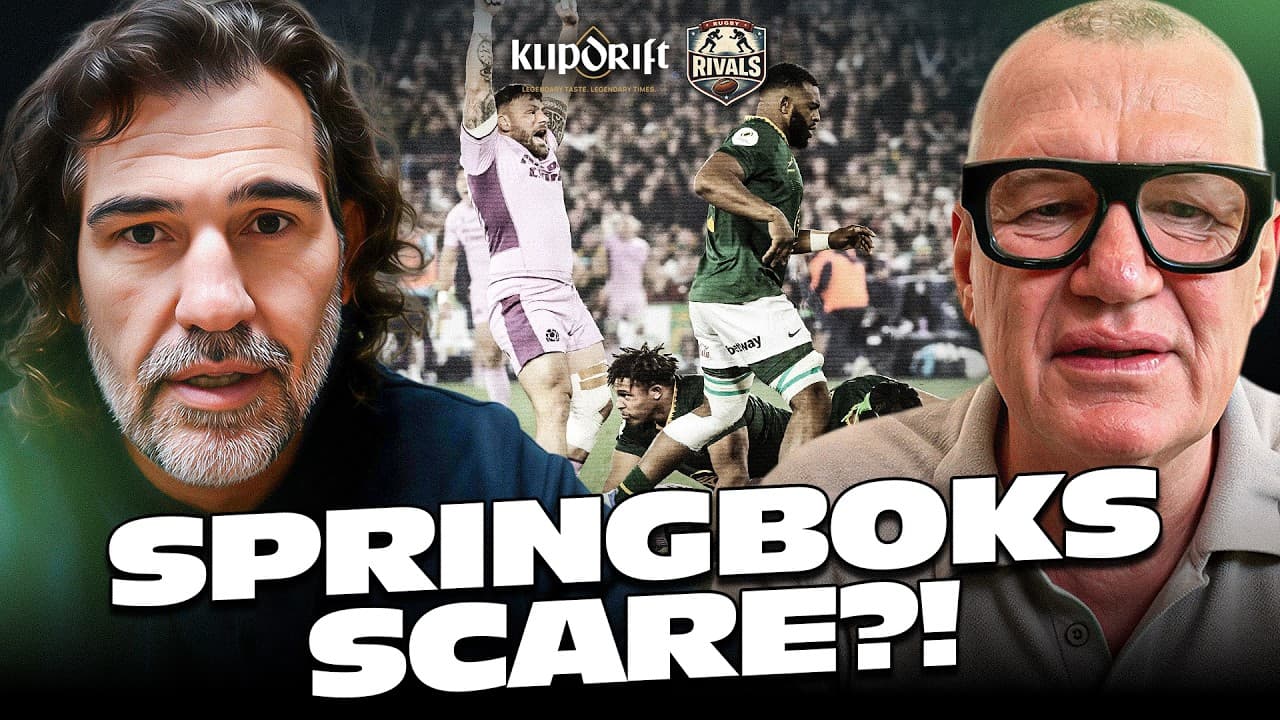 Did Scotland Just Expose The Springboks?! Will Jordan Makes History!