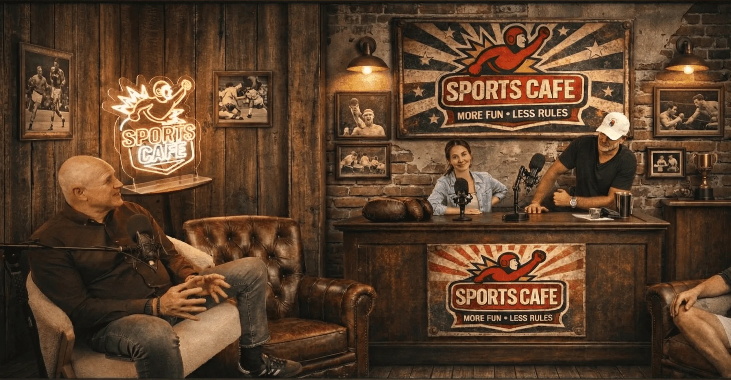 Sports Cafe Podcast Studio